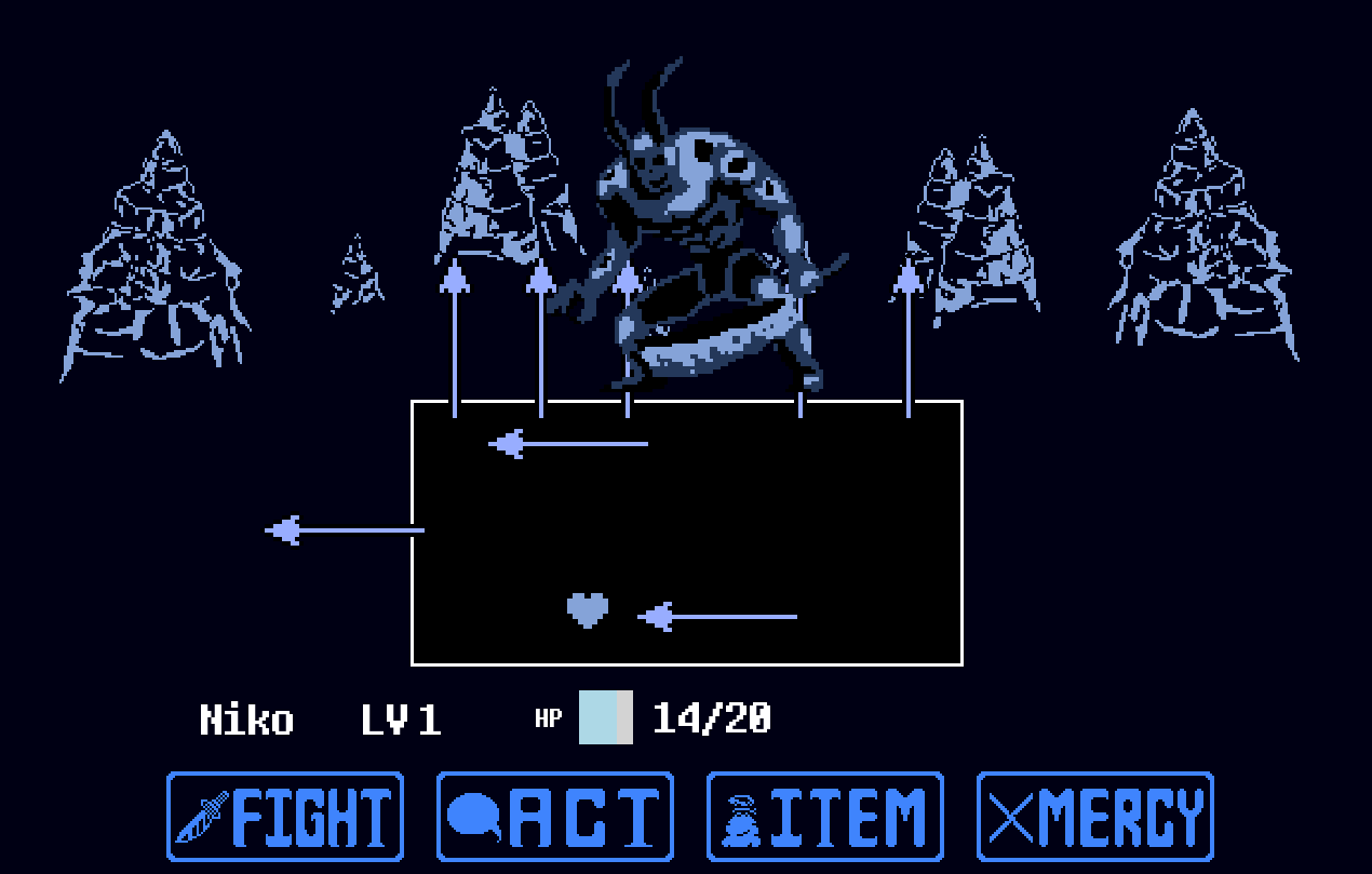 Combat de tutoriel - tour de l'adversaire
